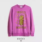 gucci homme sweat  multicolor long sleeved col rond sweater g2020484